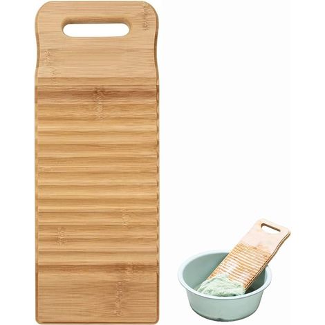 Wooden Washing Board Laundry Manual Board (1/5)