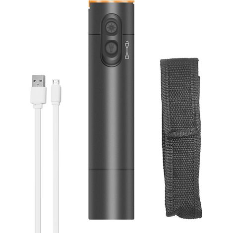 Testeur de fibre optique portable 10 mW, stylo détecteur de défauts visuel à lumière rouge, rechargeable, type stylo à fibre rétractable (1/5)