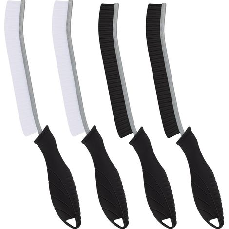 Brosse Toilettes WC - Brosses de Nettoyage à Poils Durs Joint Carrelage Montage Mural Outil pour Évier Cuisine 4 PCS (1/5)