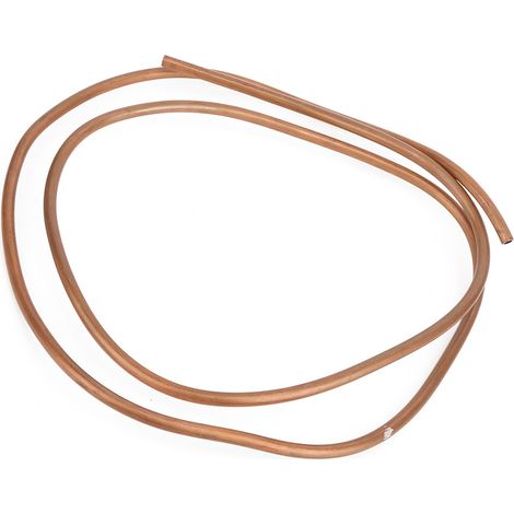 Kupferrohr C1100 T2, flexible Spirale, 2 m, für Klimaanlagen und Kühlschränke, Außendurchmesser 8 mm / Innendurchmesser 6 mm (1/5)
