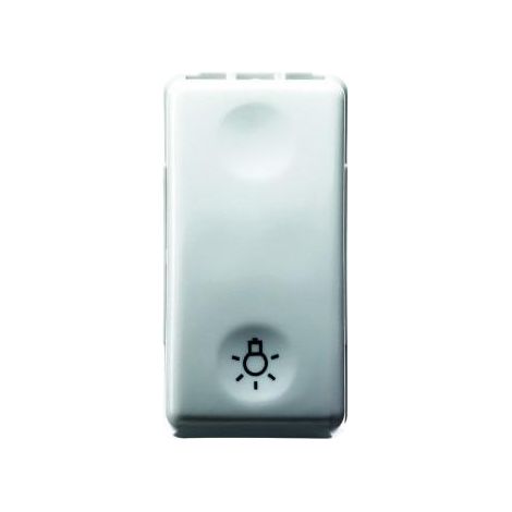 BOUTON-P.1P NO 10A -LUMIERE- SY/WT GEWISS GW20513