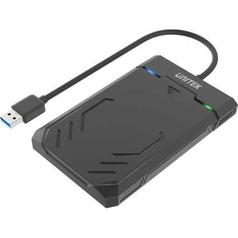 Carcasa Unitek Y-3036 USB 3.1 para HDD/SSD SATA 6G UASP