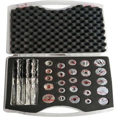 Alésoir de siège de soupape Coupe-siège de Moto Mini 22-38 MM Ensemble d'outils de réparation Outil de soupape (1/5)