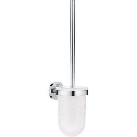 Grohe QuickFix Start - Brosse de toilette avec support mural, verre/chrome 41185000 (1/3)