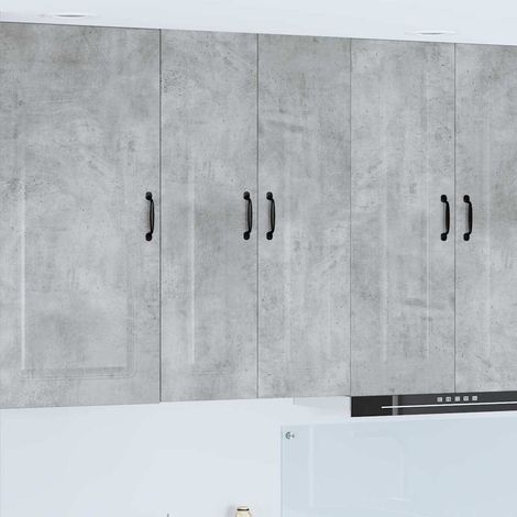 vidaXL Dishwasher Panel Kalmar Concrete Grey 60 x 31 x 100 cm