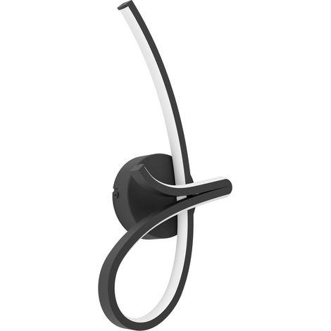 Lampe murale LED designer Cardoncito Noir - 902347