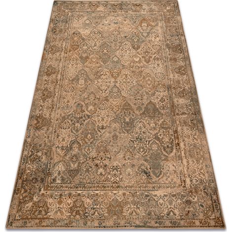 Wool carpet OMEGA KASHMIR antique beige beige 200x300 cm