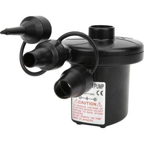 Elektrische Luftpumpe mit Luftabsaugung und Aufblasfunktion (2-in-1) für Pools und Luftmatratzen, EU-Stecker 180–240 V (1/5)