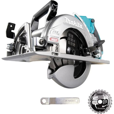 Sierra circular con mango trasero 185 mm 40V max MAKITA sin batería - RS001GZ (1/10)