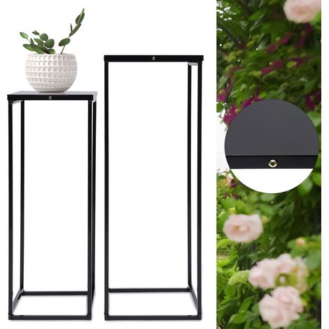 2PCS Metal Flower Stand Pedestal Centrepiece Wedding Party Decor Plinths Rack