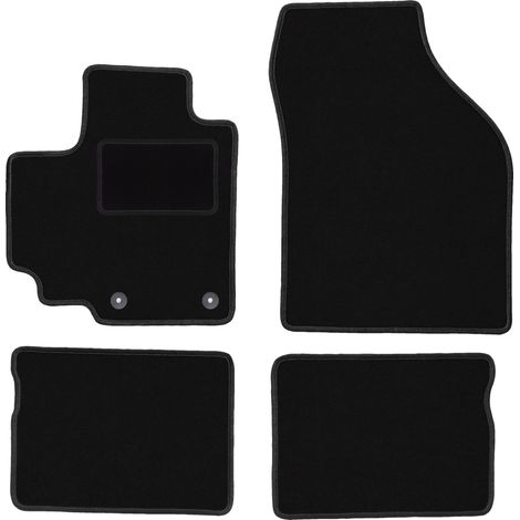 Tapis en velours noir pour : Suzuki Celerio à hayon (2014-) (1/5)
