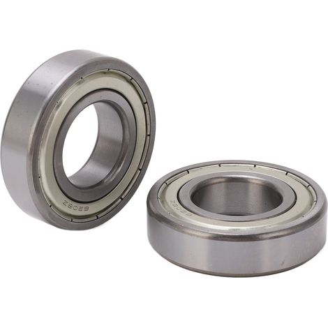 Roulements à billes à gorge profonde en deux parties, diamètre intérieur de 30 mm, diamètre extérieur de 62 mm, joint en caoutchouc de 16 mm d'épaisseur, roulement à billes à double couvercle anti-pou (1/5)