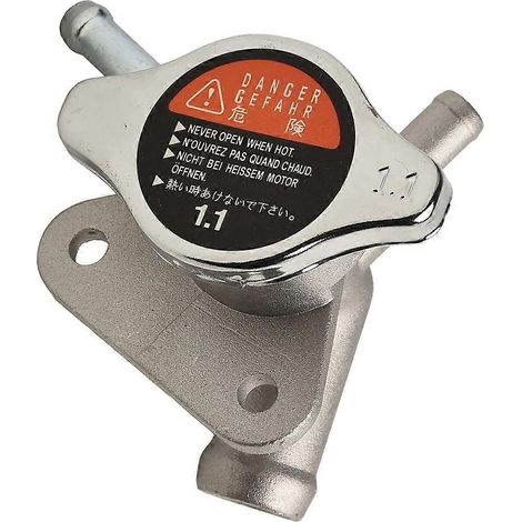 Goulotte de remplissage de liquide de refroidissement en aluminium avec bouchon, compatible avec Mazda 5 2006-2010 LFB7-15-17YA (1/5)
