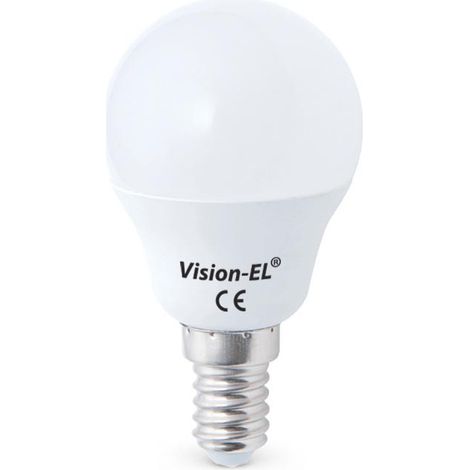 ampoule à led - vision-el - e14 - 4w - 6000k - p45 - 230 volts (1/2)