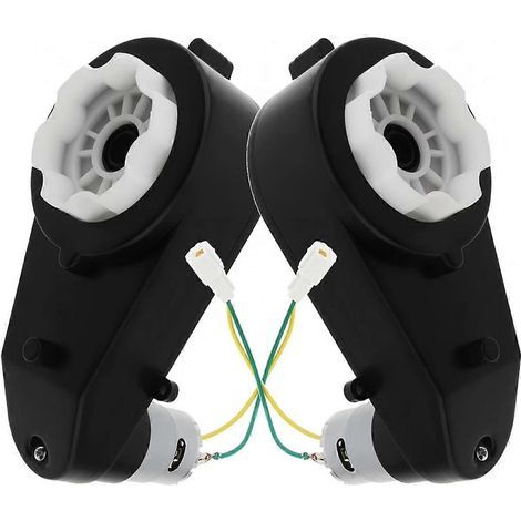 Set mit 2 RS555-Motoren für elektrische Kinderautos, 24V 40.000 U/min Getriebe (1/5)