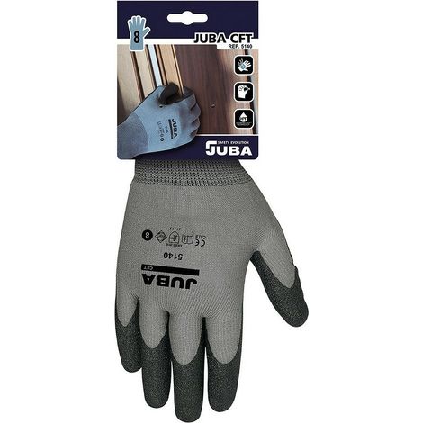 Guanto da giardinaggio senza cuciture nylon/PVC Taglia 10 JUBA (1/4)