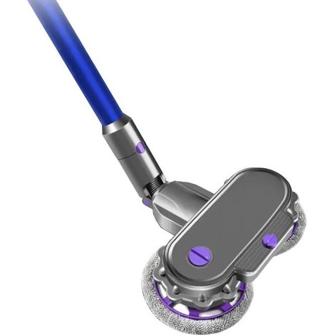 Balai-serpillère électrique compatible avec les aspirateurs balais Dyson - Accessoires de nettoyage et système de lavage pour les séries V7/V8/V10/V11 - Utilisation humide et sèche - Comprend 6 têtes (1/5)