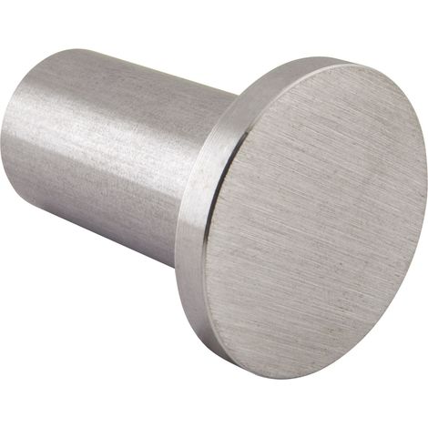 Mantelhaken Divanno ø 22 mm, Tiefe 30 mm, Edelstahl gebürstet