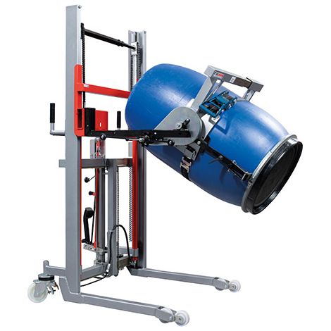 Fasswenderstapler - Max. Hubhöhe 1400mm - Max. Tragfähigkeit 350kg - Metallfass 220L - 8290000001