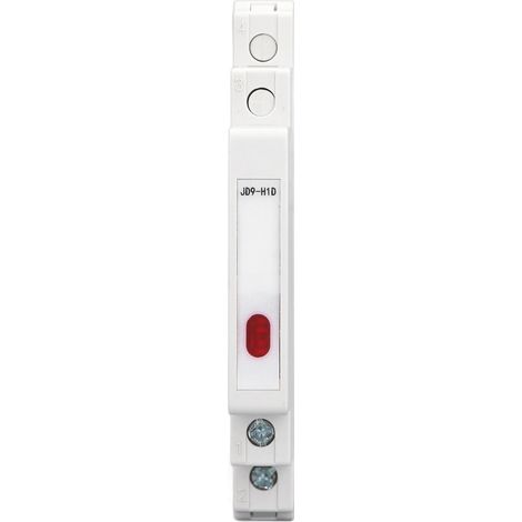 Voyant lumineux LED sur rail DIN 230 V CA/CC, montage modulaire JD9-H1D pour lignes électriques de télécommunications (1/5)