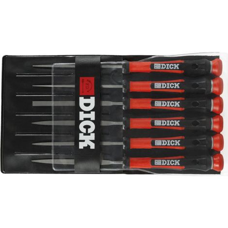 Jeu de limes aiguilles 140mm 6 pcs. Slash 2 Action Dick (1/5)