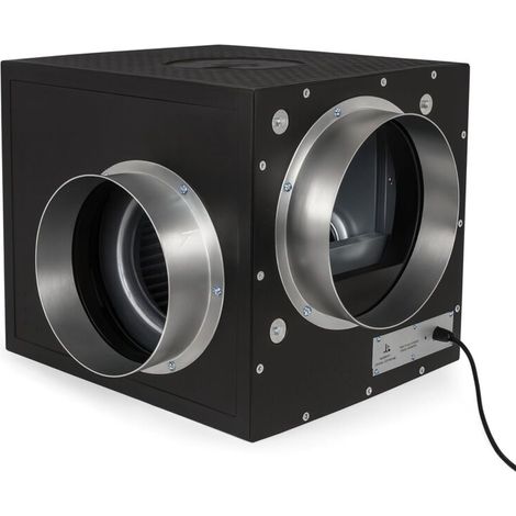 Grow Abluftbox 2500 m³/h schallgedämmt Lüftungsbox Absaugbox Schalldämmung Lüftung (1/5)