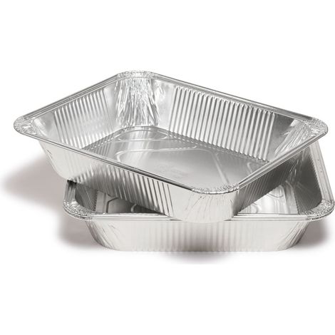 Lot de 100 plats en aluminium (1/3)