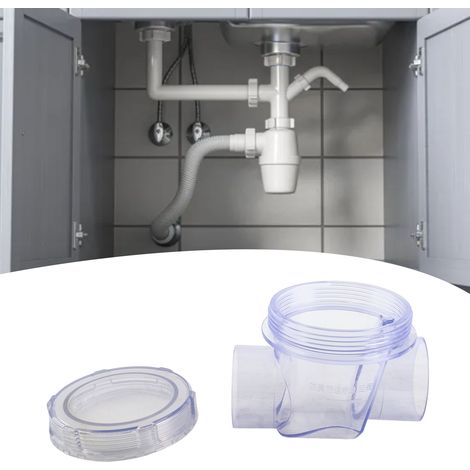 Rückschlagventil, Küchenrückschlagventil, Rückschlagventil für Abflussrohre, horizontales 50-mm-Rückschlagventil für Toiletten aus dickem PVC (1/5)