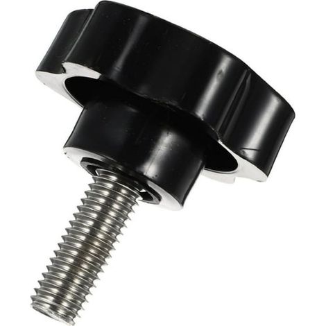 Pièces de fixation pour poignée, vis pour rail en T de patio, boutons de parasol, accessoires pour balançoire, boulons, filetage de support (1/5)