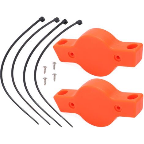 Lot de 2 supports de fixation pour vélo avec cache et porte-bouteille pour traceur GPS iOS-AquaForge (1/5)