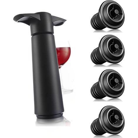 Dispositif Concerto pour extraire l'air d'une bouteille ouverte-AquaForge (1/5)
