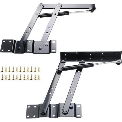 Mécanismes de Levage de table Basse 1 Paire de Charnières à Ressort pour Meubles Matériel de table Basse Avec Support de Levage (1/3)