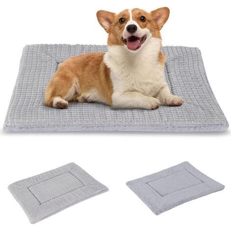 1 Tapis pour chien réversible, mousse haute densité, coussin lavable, intérieur et extérieur (1/5)