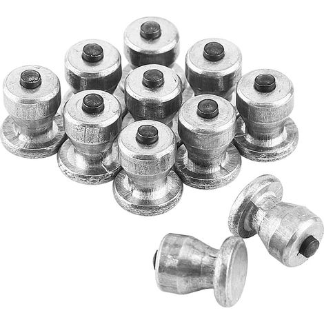 100 Pneus Clous Anti-Glace Alliage Dur 8x10mm Vis Antidérapantes pour Pneus Auto Accessoires Véhicule (1/5)