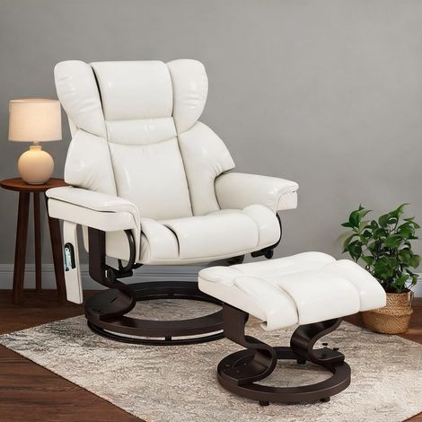 Fauteuil de massage en bonded cuir 79 x 82 x 101 cm (1/5)