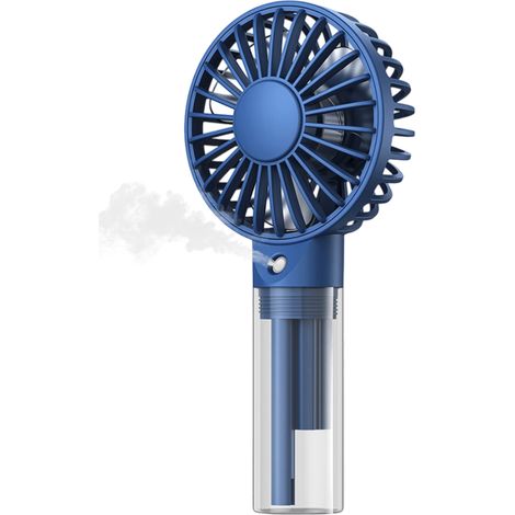 Ventilateur Brumisateur Portable - Réservoir 35 ml - Rechargeable USB-C - Usage Main Libre ou Bureau - Pour Extérieur Voyage Bureau Maison (1/5)