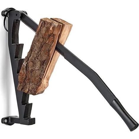 Accessoire pour fendeuse de bûches, fendeuse de bûches murale, fendeuse de bûches manuelle robuste, fendeuse de bûches manuelle portable pour usage extérieur - Accessoire pour fendeuse de bûches RWLog (1/4)