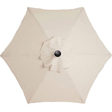 Parasol de Repuesto de 3m,Cubierta de Tela para Sombrilla de 6 Brazos,Cubierta de Toldo para Exteriores,Impermeable Anti-Ultravioleta Cubierta de Repuesto para Combrilla (1/5)
