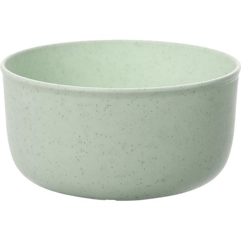 Bol vert pour enfants, rond, léger, portable, solide et polyvalent, idéal pour la maison et les voyages (1/5)