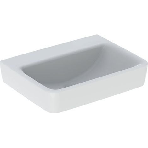 Geberit Renova Plan, lave-mains, 50x38 cm, sans trou pour