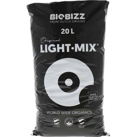 Terreau LIGHT.MIX en sac de 20 litres - BIOBIZZ