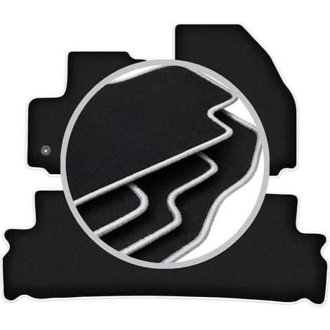 Alfombrillas CARLUX-SILVER para Ford S-MAX MK1 monovolumen (2012-2015) (1/5)