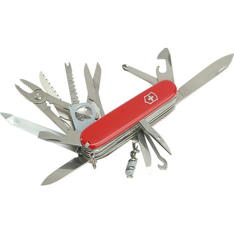 Victorinox Swiss Champ Swiss Army Knife Red 91mm