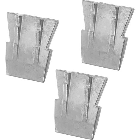 Lot de 3 Cales en métal pour Manche de Marteau et Manche de Hache - Cale de préhension pour Fixer et réparer Marteau et Hache (1/5)