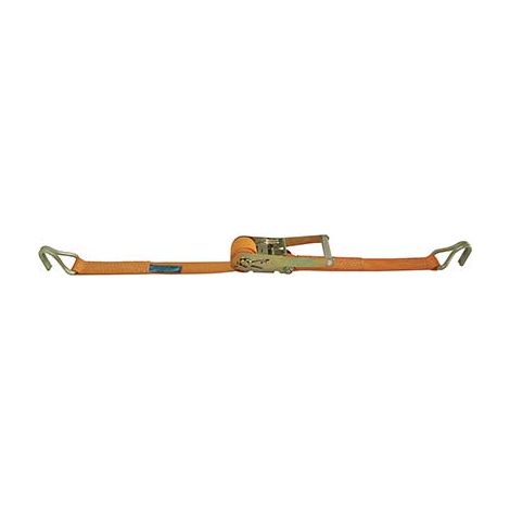 CINGHIA A TRAZIONE 2 UNCINI + CRIC 8182 ROBUR  L.MT 8,5 H.MM 50 KG 2000