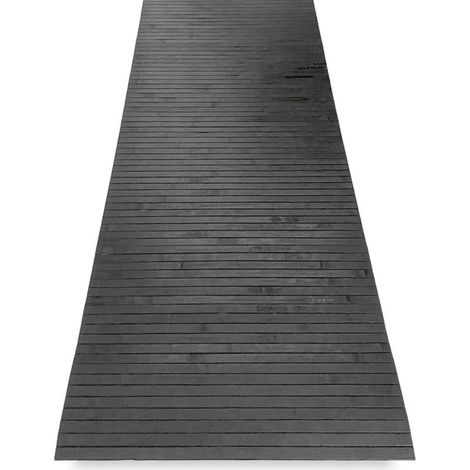 WOODEN cuisine tapis bambou WOODY rejoint Grey Cm. 50x75 (1/5)