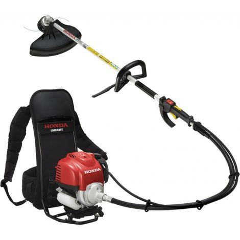 Decespugliatore Honda UMR 435 T, con motore 4 tempi GX35T e Imbracatura Spalleggiata