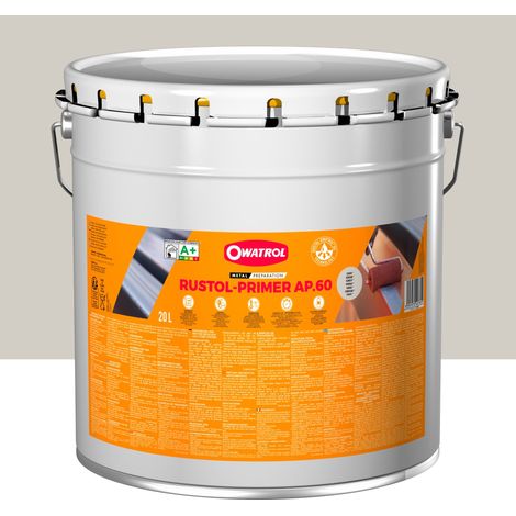 Owatrol-RUSTOL® PRIMER AP 60-Primaire et finition mat antirouille-Gris (ow16) 20 litres