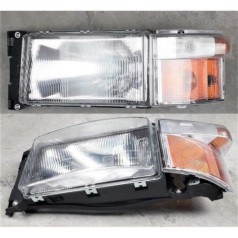 Faros izquierdos con señal Scania P G R T 124 114, 1446587, 1467000, 1431257, 1732509, 1407940, 1337249 1997-2008