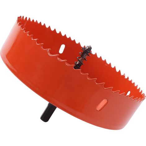Scie cloche bimétallique en acier rapide avec foret central pour bois et plastique 5-29/32 po (150 mm) (1/5)